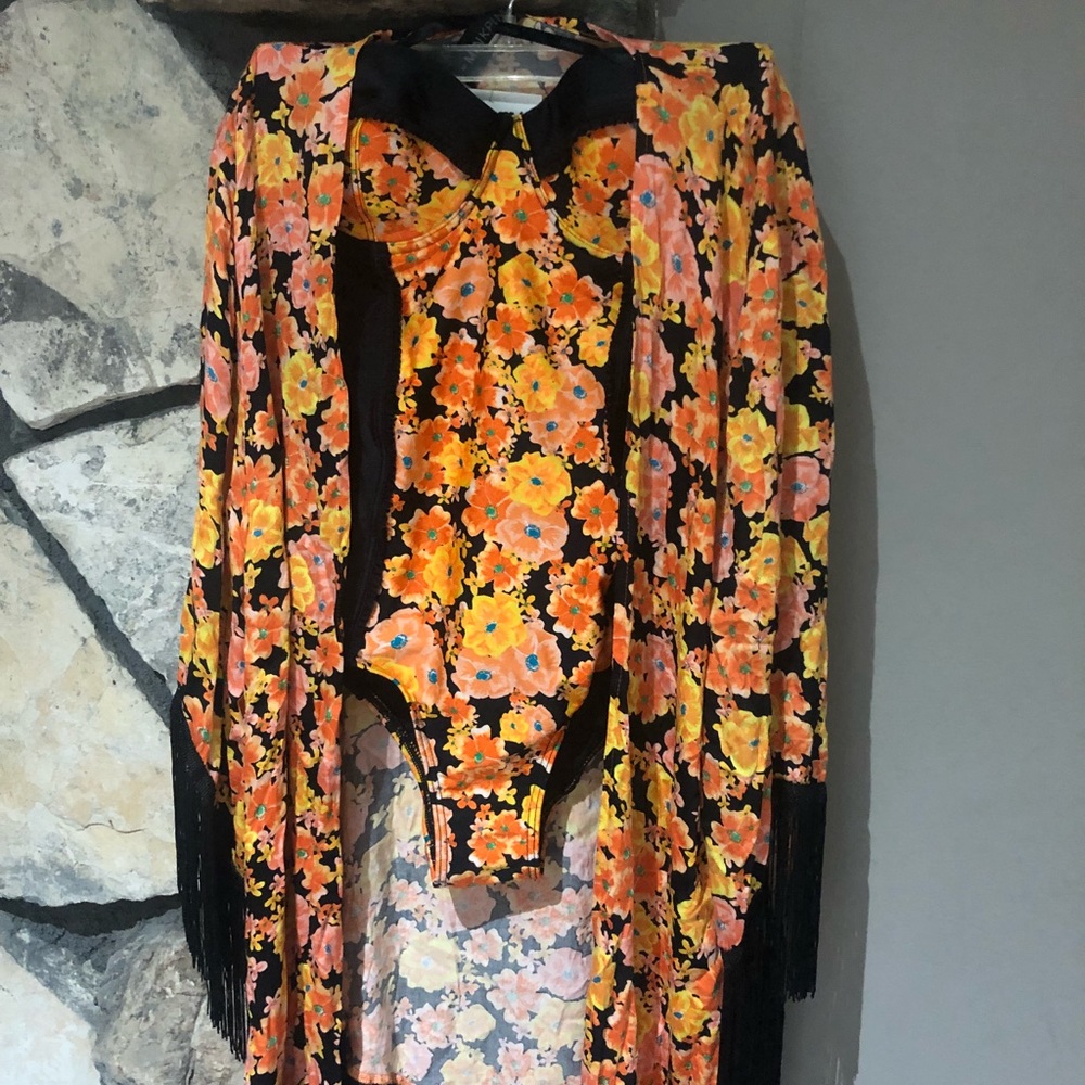 MINKPINK swimsuit and cover up